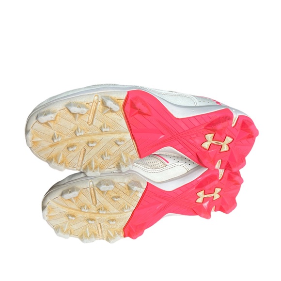 Under Armour Softball Baseball Cleats Kids Size 4 youth - Picture 7 of 9